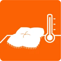 こもり熱の発生を抑える