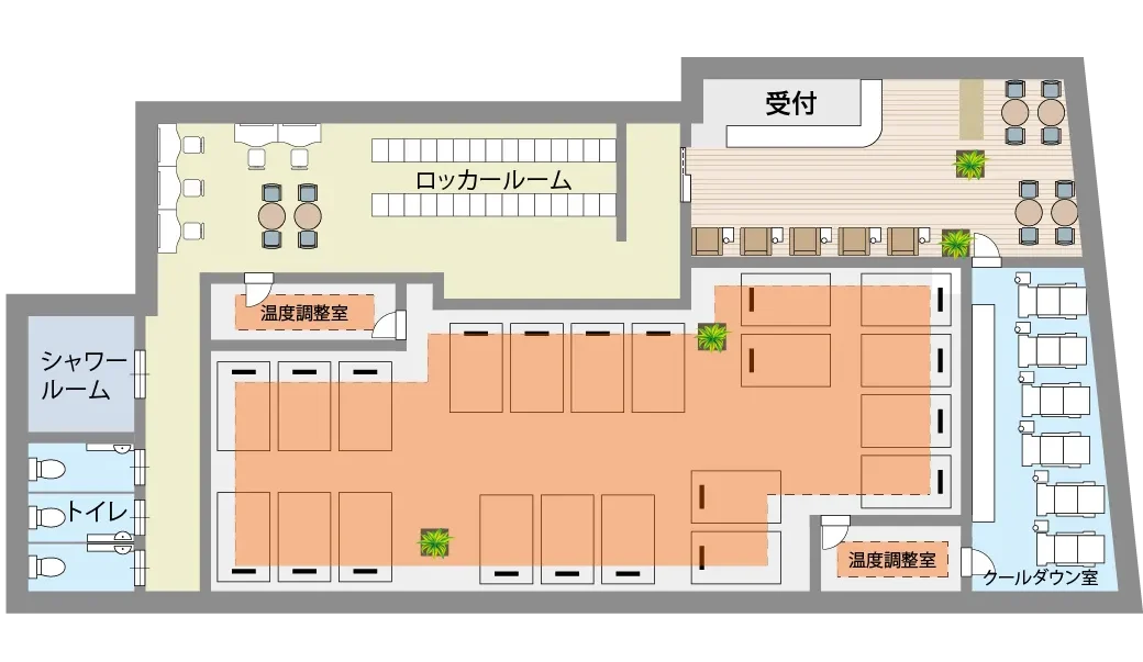 岩盤浴_設置イメージ